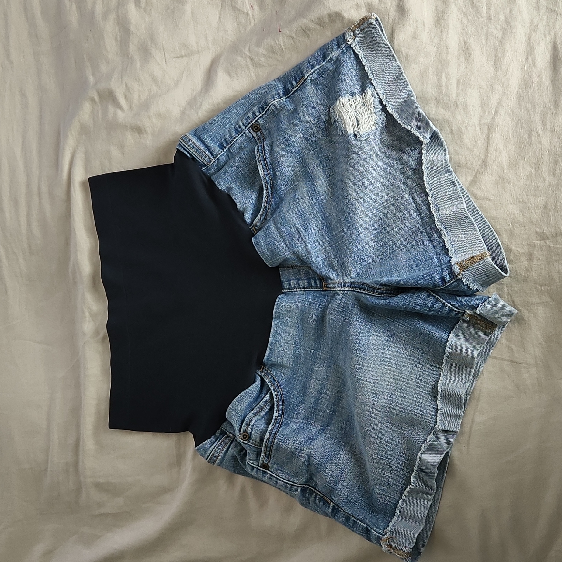 Dont Stop Rockin That Bump Maternity Shorts